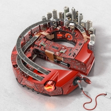 electronica E Car