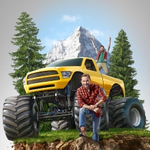 eurojackpo monster truck