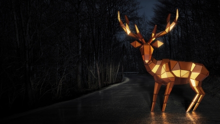 Mercedess Deer making Of