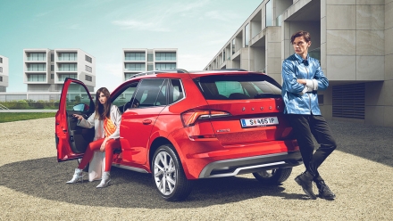 fahion week skoda making of