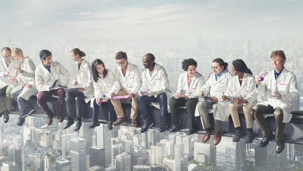 evonik skyscraper lunch making of