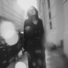 she walking