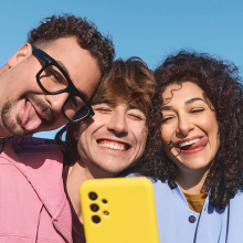 Group selfie 