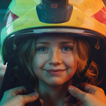 blonde girl